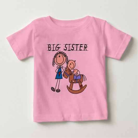 Big Sister Baby Brother T-shirts en cadeautjes (Voorkant)