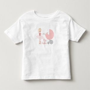 Big Sister Ballerina Stroller Kinder Shirts
