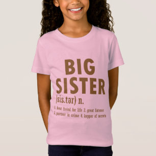 Big Sister Betekenis Big Sister Little Sister Preg T-shirt