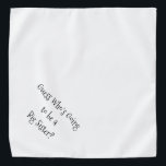 Big Sister Black en White Typography Pet Bandana<br><div class="desc">Witte banaan, met zwarte, schattige, grappige, sms-aankondiging... Raad eens wie een grote zuster wordt? Omdat je huisdier ook deel uitmaakt van de familie! Ideaal voor het aankondigen van een nieuw huisdier of een nieuw baby! De achtergrondkleur is aanpasbaar aan elke kleur die u wilt, evenals de lettertypestijl, -grootte en/of -kleur....</div>