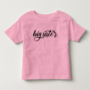Big Sister Black, geborsteld Kinder Shirts