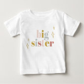 Big Sister Boho Rainbow Shirt (Voorkant)
