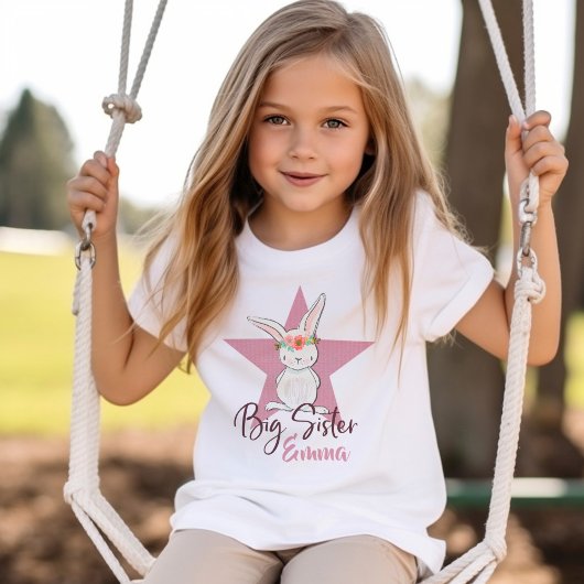 Big Sister Bunny T-shirt