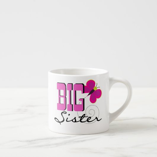 Big Sister - Butterfly Gifts Espresso Kop (Rechts)