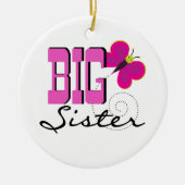 Big Sister - Butterfly Gifts Keramisch Ornament (Voorkant)
