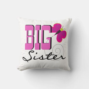 Big Sister - Butterfly Gifts Kussen
