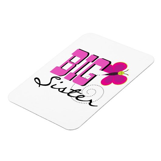 Big Sister - Butterfly Gifts Magneet (Linkerzijde)