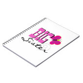 Big Sister - Butterfly Gifts Notitieboek (Linkerzijde)