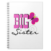 Big Sister - Butterfly Gifts Notitieboek (Voorkant)