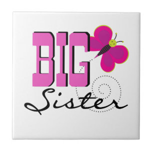 Big Sister - Butterfly Gifts Tegeltje