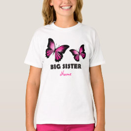 Big Sister Butterfly T-shirt