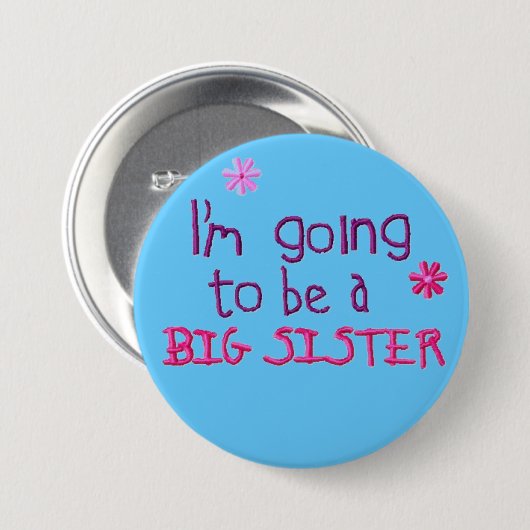 BIG Sister Button (Voorkant /achterkant)