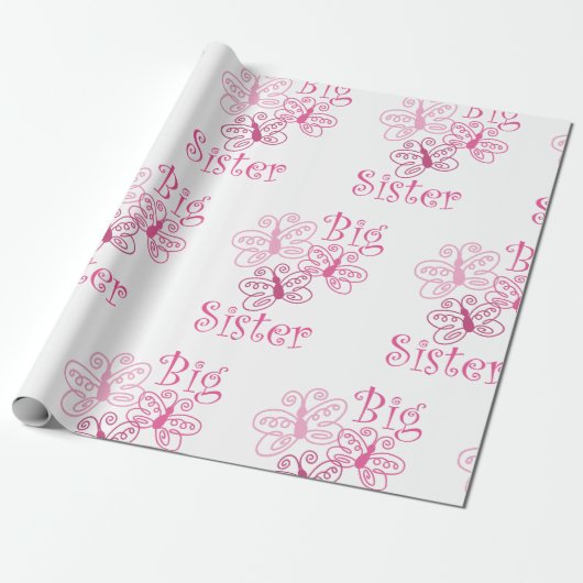 Big Sister Cadeaupapier (Uitgerold)