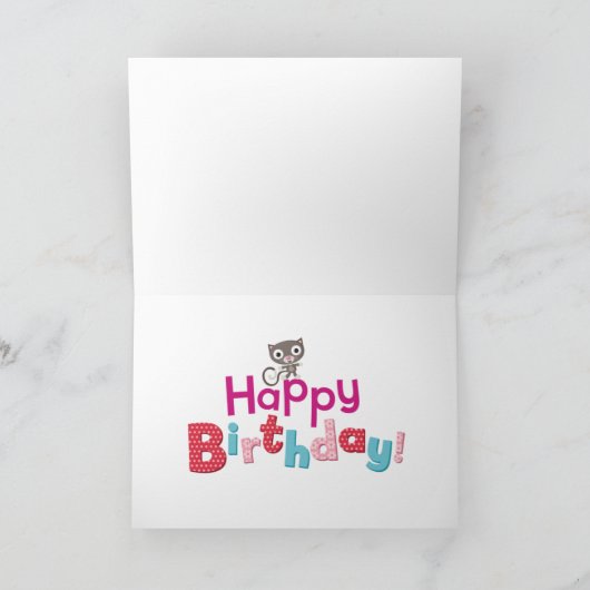 BIG Sister cat Kaart (Binnen)