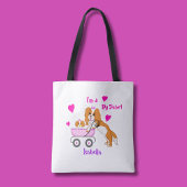 Big Sister Cavalier King Charles Spaniel Naam Tote Bag
