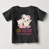 Big Sister Colorful Monogram en Cute Cats (Voorkant)