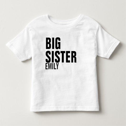 Big Sister Custom T-Shirt (Voorkant)
