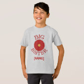 Big Sister Dahlia Flower T-shirt (Voorkant volledig)