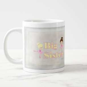Big Sister Dancing Ballerina Sibling Grote Koffiekop