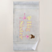 Big Sister Dancing Ballerina Strandlaken (Voorkant)