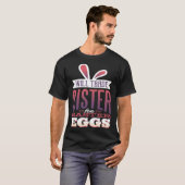 Big Sister Easter  for Girls Will Trade Sister for T-shirt (Voorkant volledig)