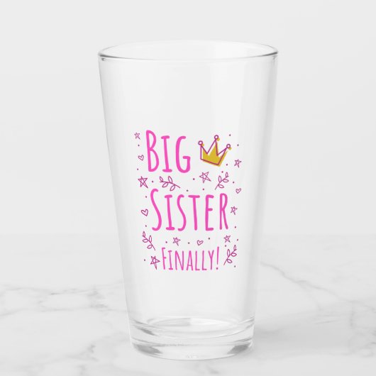 Big Sister eindelijk III Glas (Voorkant)