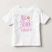 Big Sister eindelijk III Kinder Shirts (Voorkant)