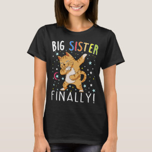 Big Sister Eindelijk Kat Shirt - Kat shirt voor Me