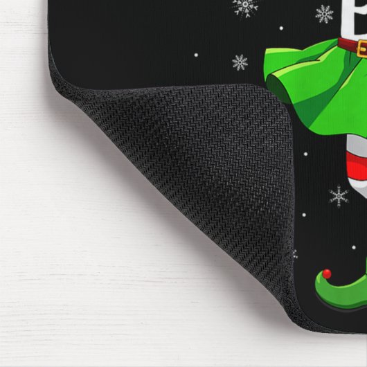 Big Sister Elf Christmas Girls Women Elf Squad Xma Muismat (Hoek)