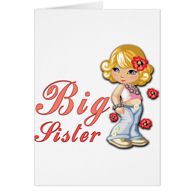 Big Sister en Flowers (Voorkant)