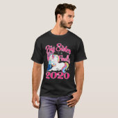 Big Sister Finally Unicorn 2020 T-shirt (Voorkant volledig)