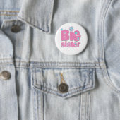 Big Sister Flower Ronde Button 5,7 Cm (In situ)