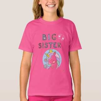 Big Sister Footprints T-shirt