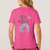 Big Sister Footprints T-shirt (Achterkant)