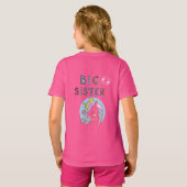 Big Sister Footprints T-shirt (Achterkant volledig)
