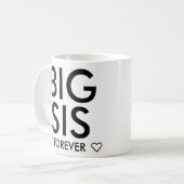 Big Sister Forever Aangepast Koffiemok (Voorkant links)