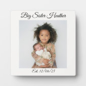 Big Sister Fotoplaat (Voorkant)