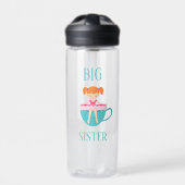 Big Sister Gepersonaliseerde Teacup Aangepaste Tek Waterfles (Voorkant)