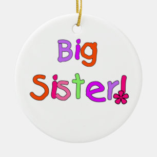 Big Sister Gifts Keramisch Ornament
