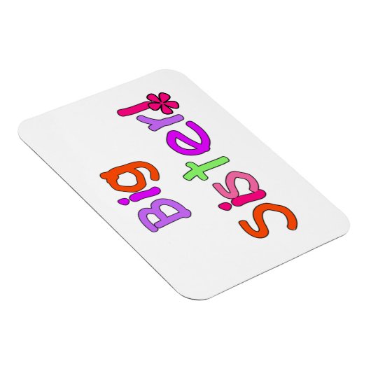 Big Sister Gifts Magneet (Rechterzijde)