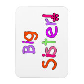 Big Sister Gifts Magneet (Verticaal)