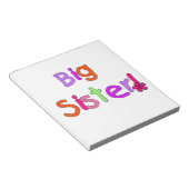 Big Sister Gifts Notitieblok (Schuin)