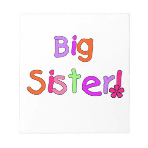 Big Sister Gifts Notitieblok