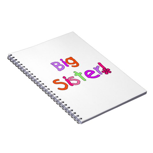Big Sister Gifts Notitieboek (Rechterzijde)