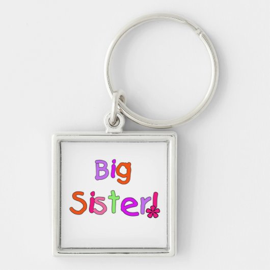 Big Sister Gifts Sleutelhanger (Voorkant)