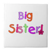 Big Sister Gifts Tegeltje (Voorkant)