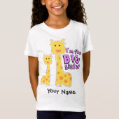 Big Sister Giraffe T-shirt (Voorkant)