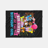 Big Sister Gracie's Corner Birthday Dolls Schattig Fleece Deken (Voorkant (Horizontaal))