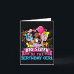 Big Sister Gracie's Corner Birthday Dolls Schattig Kaart<br><div class="desc">Big Sister Gracie's Corner Birthday Dolls Schattige Feestgeschenk</div>