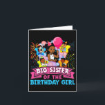 Big Sister Gracie's Corner Birthday Dolls Schattig Kaart<br><div class="desc">Big Sister Gracie's Corner Birthday Dolls Schattige Feestgeschenk</div>